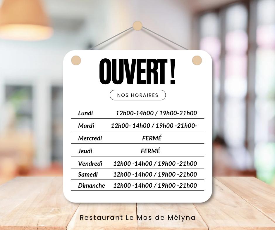 Le Mas de Mélyna - Menu Image 2